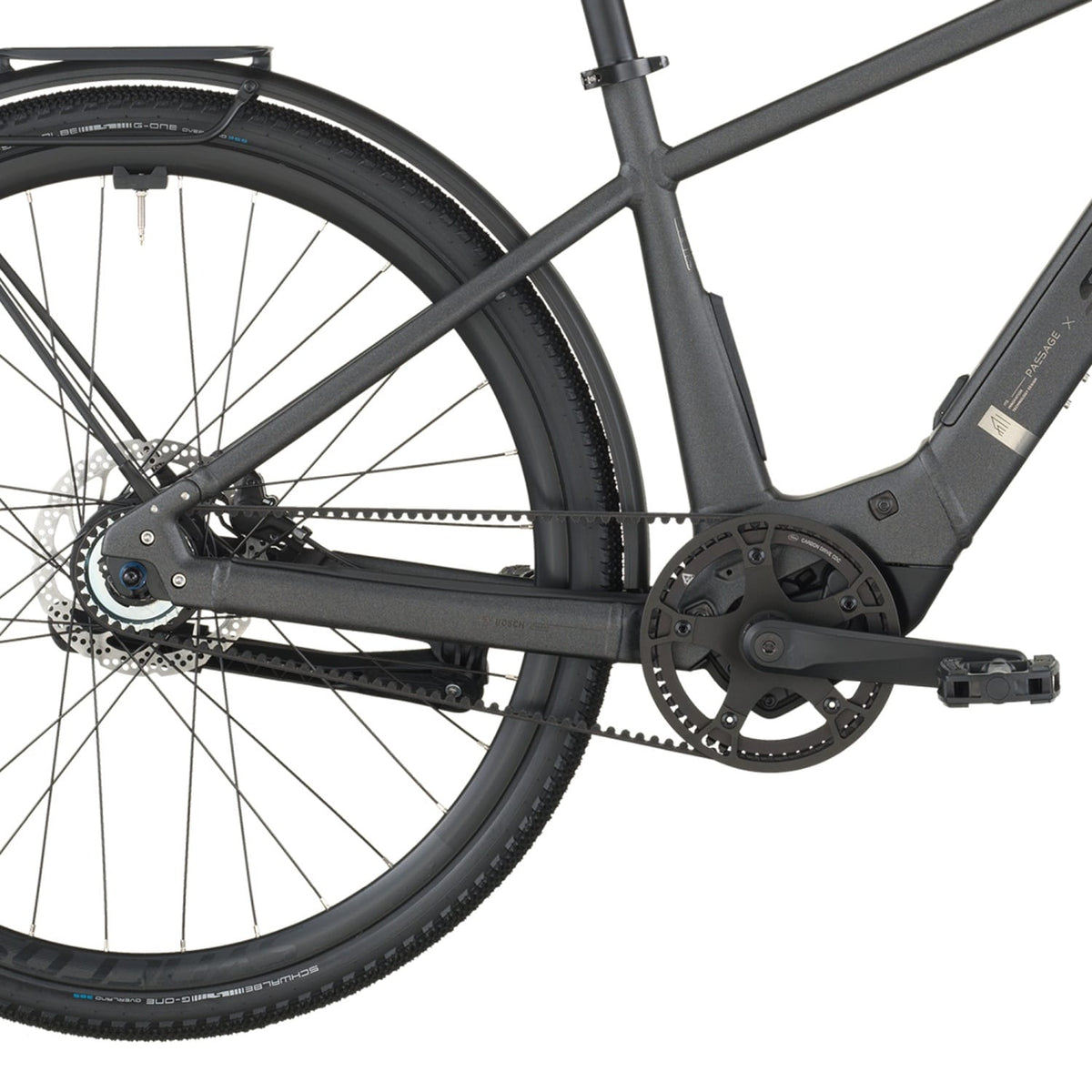Bicicletas Eléctricas eUrbanas Scott Passage 10 Belt 2026 Midnight Grey #4