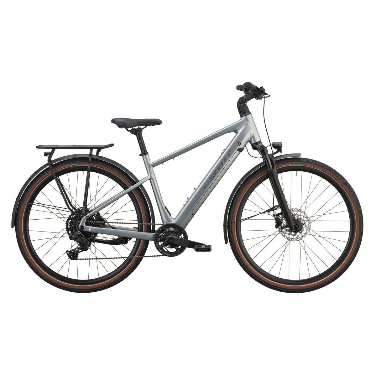 Bicicletas Eléctricas eUrbanas Scott Sweep 20 2027 Chrome Silver #2