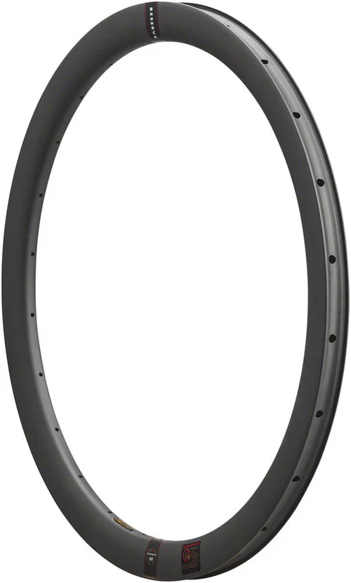 Llanta Carretera Reserve 42 Turbulent Aero Carbono Negro