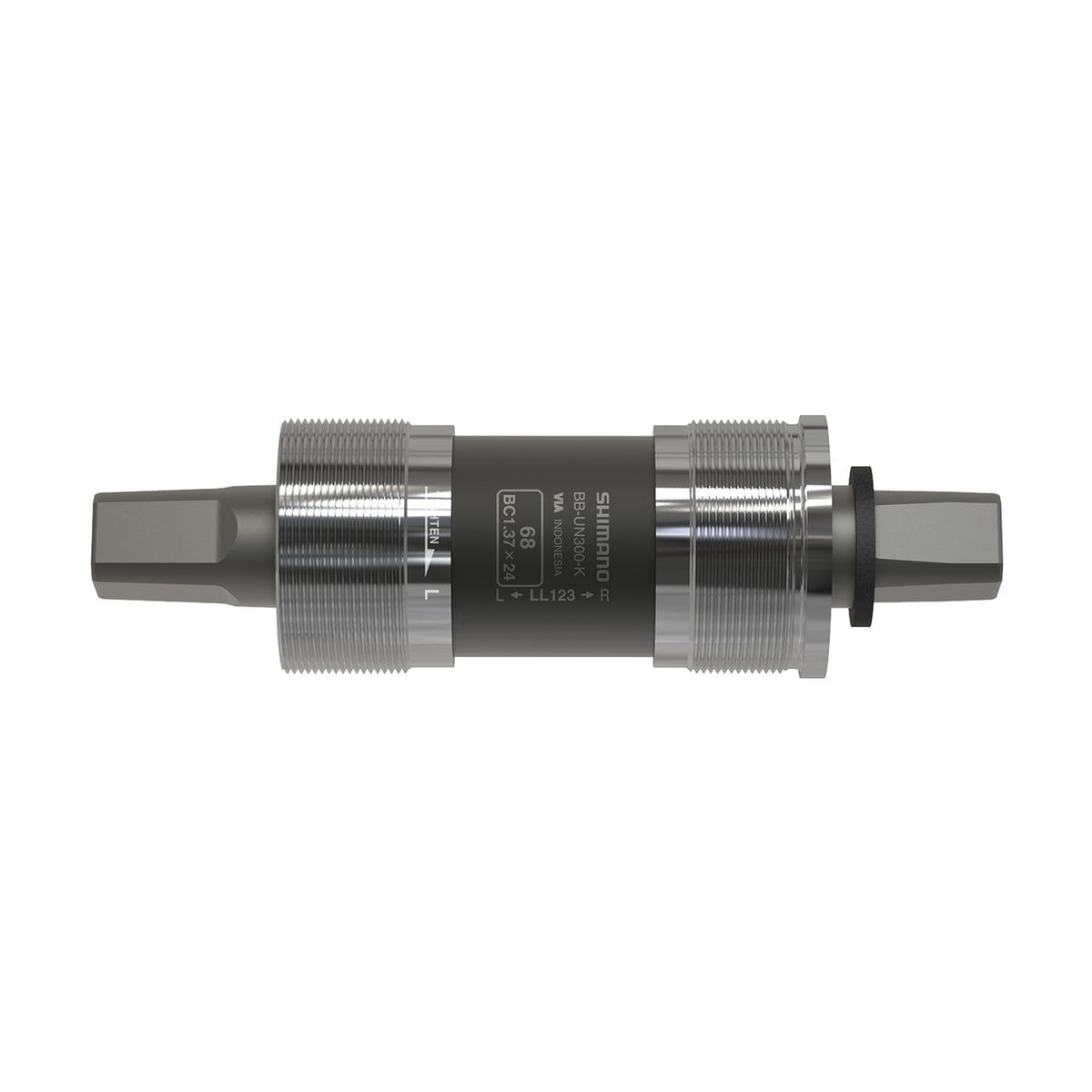 Shimano Eje Pedalier BSA 122.5/68mm BB-UN300 Cuadradillo (D-Nl)