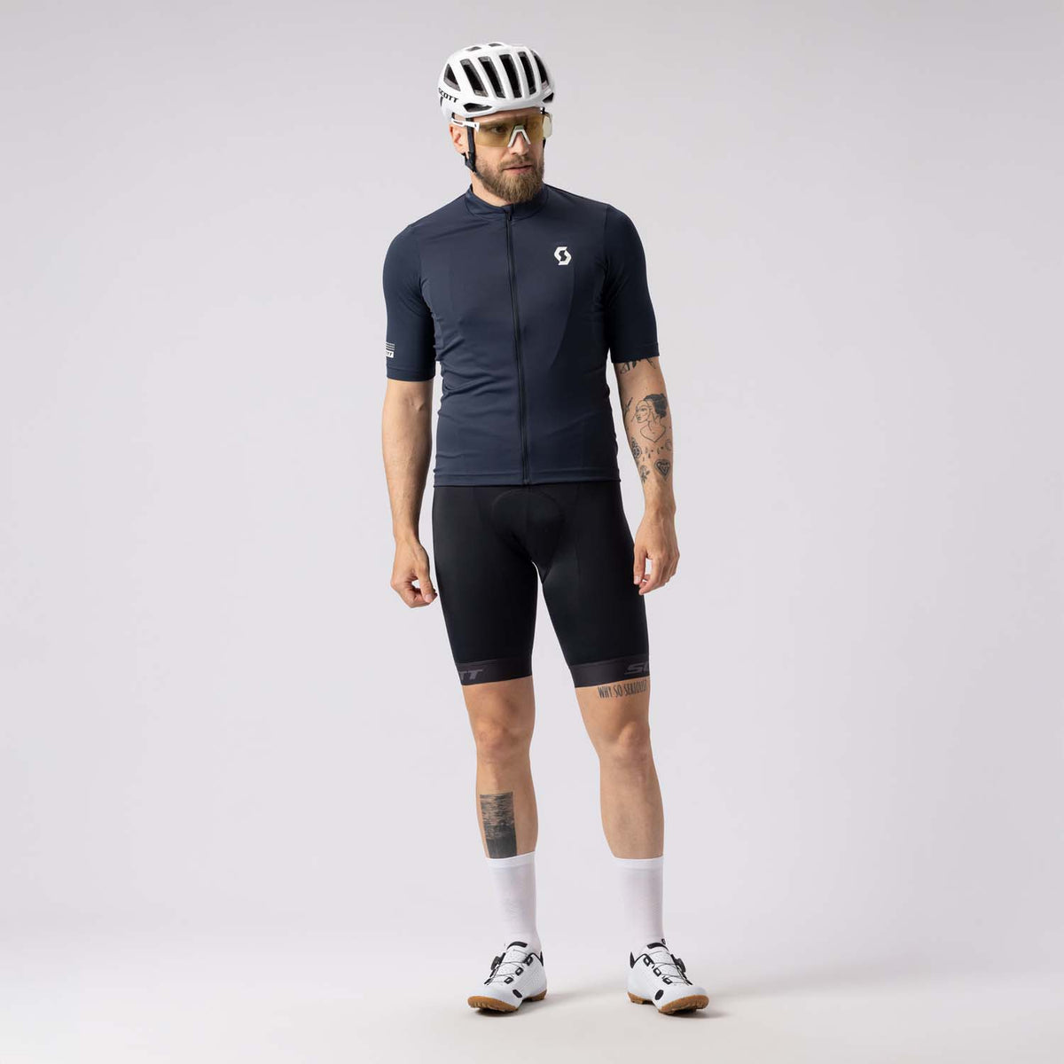 Culote Corto Tirantes Scott Endurance ++ Hombre Black/Dark Grey #3