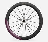 Oquo Hinterrad Rennrad RA57LTD CS Shimano HG Metallic Mulberry Matt