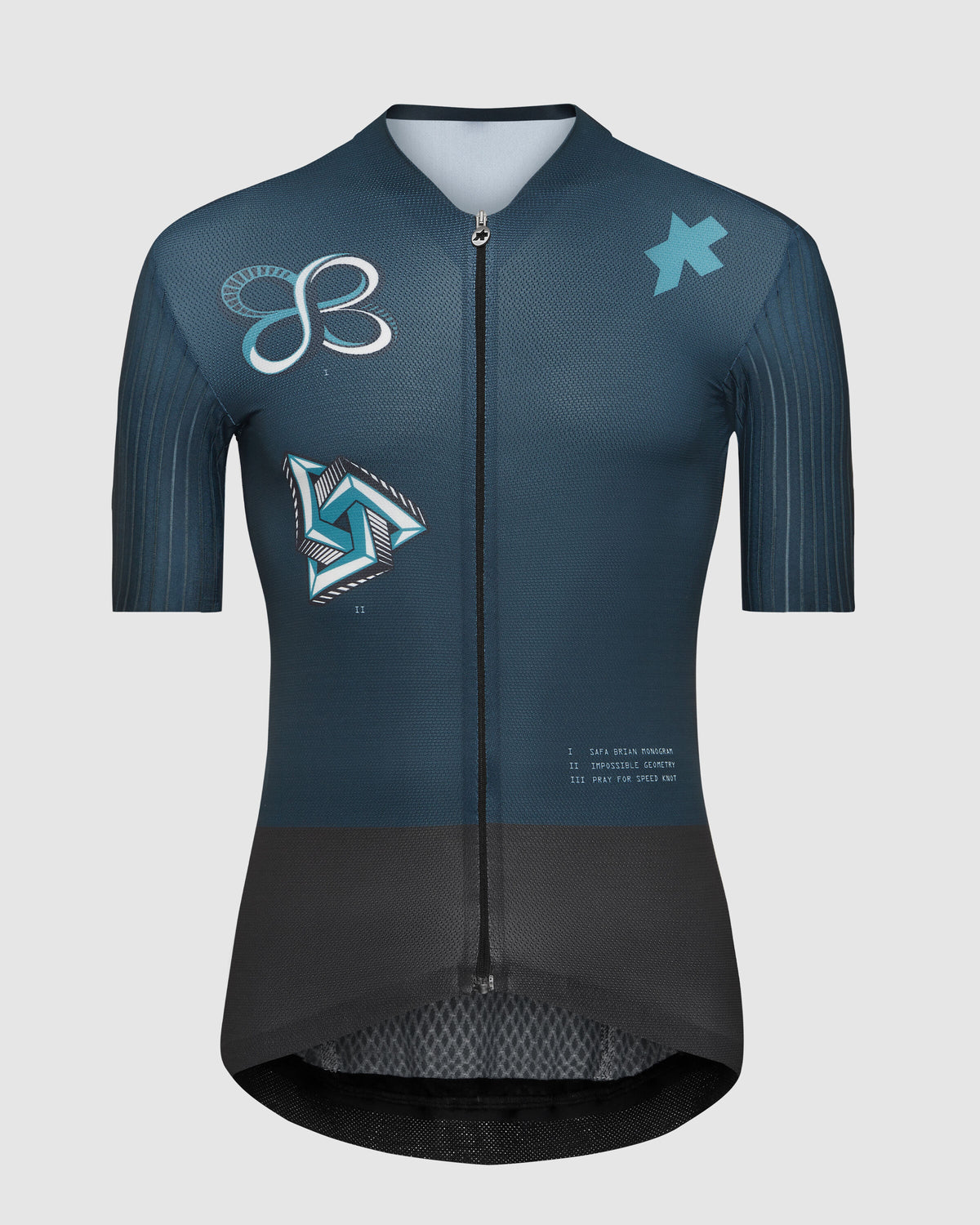 Maillot Manga Corta Assos Equipe RS S11 X Safa Brian Hombre Impossible Green #3