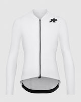Assos Mille GT S1 Evo Langarm Radtrikot Mann White Series