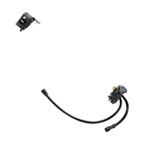 Shimano Steps Batteriehalter BM-E8035 Schließzylinder 400mm Gen. 1 Ohne Schlüsselloch Schwarz