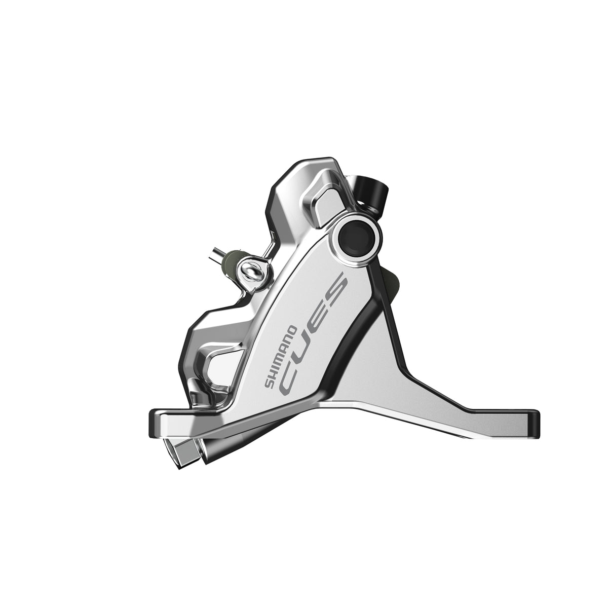 Pinza Freno Disco Hidráulico Shimano Cues BR-U6030-F 2 Pistones Flat Mount Delantera Plata #2