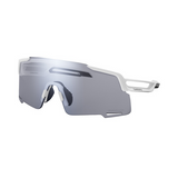 Sonnenbrille Shimano CE-EQNX5 Equinox Photochromatisch Grau Mattweiß