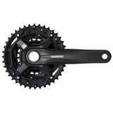 Shimano FC-MT210-3 Crankset 9-Fach Kurbelgarnitur 40/30/22D Ohne CG Schwarz