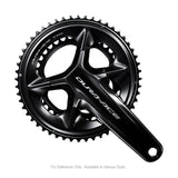Kurbelgarnitur/Kettenblätter Shimano Dura-Ace FC-R9200 Hollowtech II 54/40t 12s Ohne Innenlager Schwarz