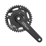 Kurbelgarnitur/Kettenblätter Shimano Cues FC-U4000-2 Square 40/26t 9/10/11s Innenlager Kettenführung Schwarz