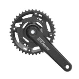 Kurbelgarnitur/Kettenblätter Shimano Cues FC-U4010-2 40/26t 9/10/11s Ohne Innenlager Schwarz