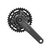 Kurbelgarnitur/Kettenblätter Shimano Cues FC-U6000-2B 36/22t 9/10/11s Ohne Innenlager Schwarz