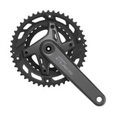 Kurbelgarnitur/Kettenblätter Shimano Cues FC-U6000-2 46/30t 9/10/11s Ohne Innenlager Schwarz
