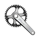 Kurbelgarnitur/Kettenblatt Shimano Cues FC-U6030-1 40t 9/10/11s Ohne Innenlager Silber