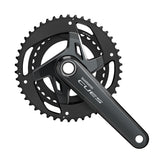 Kurbelgarnitur/Kettenblätter Shimano Cues FC-U8000-2 Hollowtech II 46/32t 11s Ohne Innenlager Kettenführung Schwarz