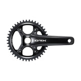 Kurbelgarnitur/Kettenblatt Shimano GRX FC-RX810-1 Hollowtech II 42t 11s Ohne Innenlager Schwarz