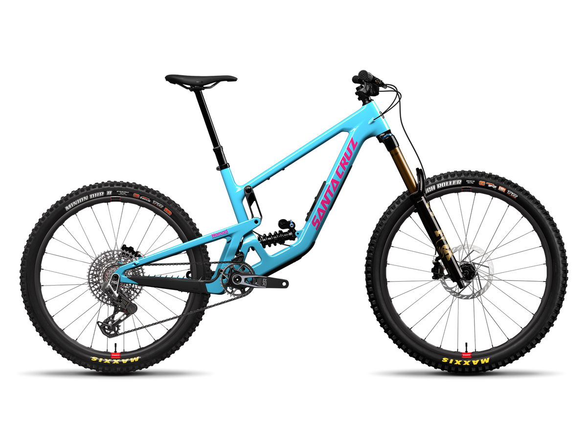 Bicicletas Enduro Santa Cruz Nomad X0 AXS RSV Coil 2027 Gloss Aqua-Magenta