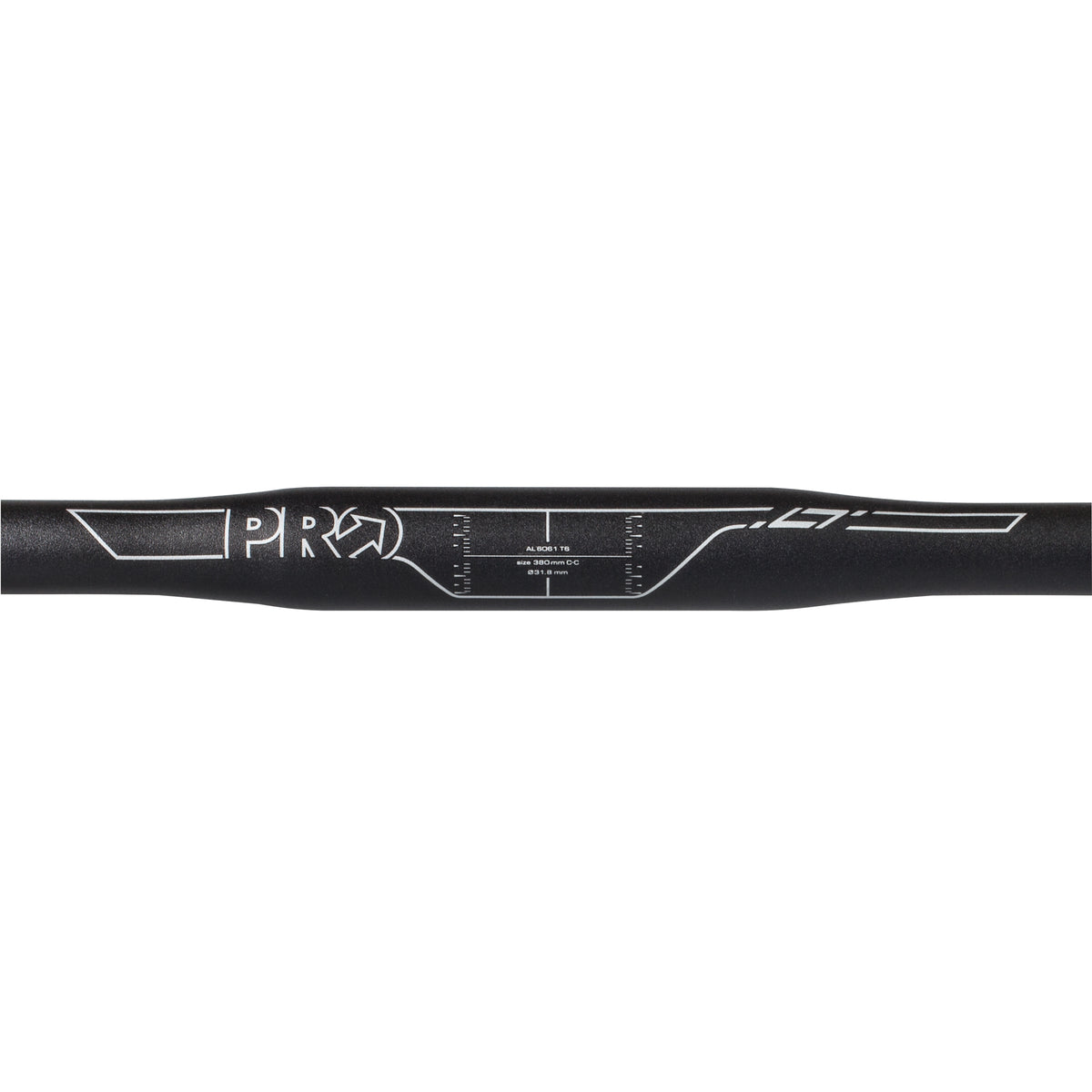 Manillar Carretera PRO LT Compact Aluminio 31.8mm Negro #5
