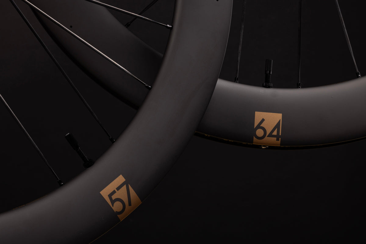 Llanta Carretera Reserve 57 Turbulent Aero SL Carbono Negro
