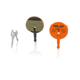 Xlc BP-O17 Bremsbeläge Satz Organisch Avid BB5/Promax DSK720/310/715/913/Xlc BR-D02 Orange