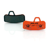 Xlc BP-O22 Bremsbeläge Satz Organisch/Stahl Hayes Stroker Ace Orange