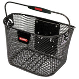 Klickfix Mini M Frontkorb Gitter 29x20x19cm Schwarz