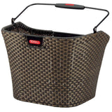 Klickfix Geflochtener Frontkorb Ohne Adapter 16L Bronze