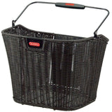 Klickfix Geflochtener Frontkorb Ohne Adapter 16L Schwarz