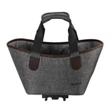 Tubus Racktime Agnetha Tasche Snapit Adapter 15L 23x27x24cm Grau