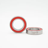 ISB Sport Stahl Lager MR18307-2RS 18x30x7mm Silber/Orange