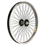Vorderrad Gurpil BMX Aluminium Nabe 36 Speichen 9.5mm Achse 20x2.125 Silber