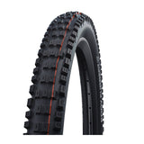 Reifen Schwalbe Eddy Current Vorderrad HS496 Evolution Super Trail Tubeless Addix Soft Faltbar Schwarz