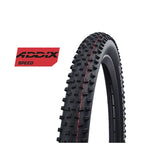 Reifen Schwalbe Rocket Ron HS438 Evolution Super Ground Tubeless Addix Speed Faltbar Schwarz