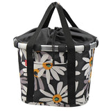 Klickfix Reisenthel Fronttasche 35x28x26cm Schwarz/Margeriten