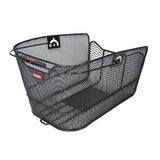 Klickfix CityMax GTA Hinterradkorb Engmaschig 23x22.5x36cm Schwarz