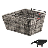 Klickfix Structura GT Clip Hinterradkorb Geflochten 18L 44x24x20cm Grau