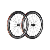Laufradsatz Vision Metron 60 SL Scheibenbremse Center Lock Tubeless Ready Reifen SRAM XDR Carbon Schwarz