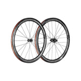 Laufradsatz Vision Metron 45 SL Scheibenbremse Center Lock Tubeless Ready Reifen SRAM XDR Carbon Schwarz