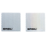 Basil Korb Crate 2 Reflektoren Kit Grau