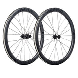 Laufradsatz Vision SC45 Scheibenbremse Center Lock Tubeless Ready Reifen Shimano HG11 Carbon Schwarz