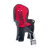 Hamax Kiss Kinderfahrradsitz Rahmen Schwarz/Rot