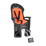 Hamax Siesta Kinderfahrradsitz Rahmen Grau/Orange