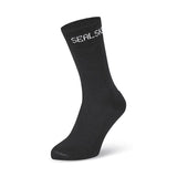 Socken Sealskinz Stuffield Nur Merino Schwarz