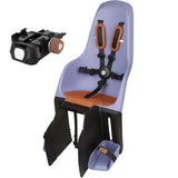 Polisport Minia CFS Kinderfahrradsitz Gepäckträger Violett/Braun