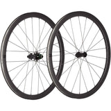 Laufradsatz Vision Metron 37 SL Scheibenbremse Center Lock Tubeless Ready Reifen SRAM XDR Carbon Schwarz