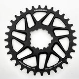 Stronglight Direct Mount 3mm Offset Boost Sram SX/NX/GX/X01 Eagle Aluminium Schwarz