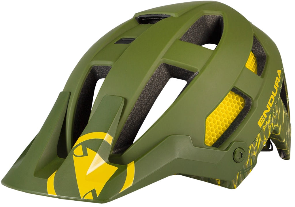Endura SingleTrack Helm Olive Green