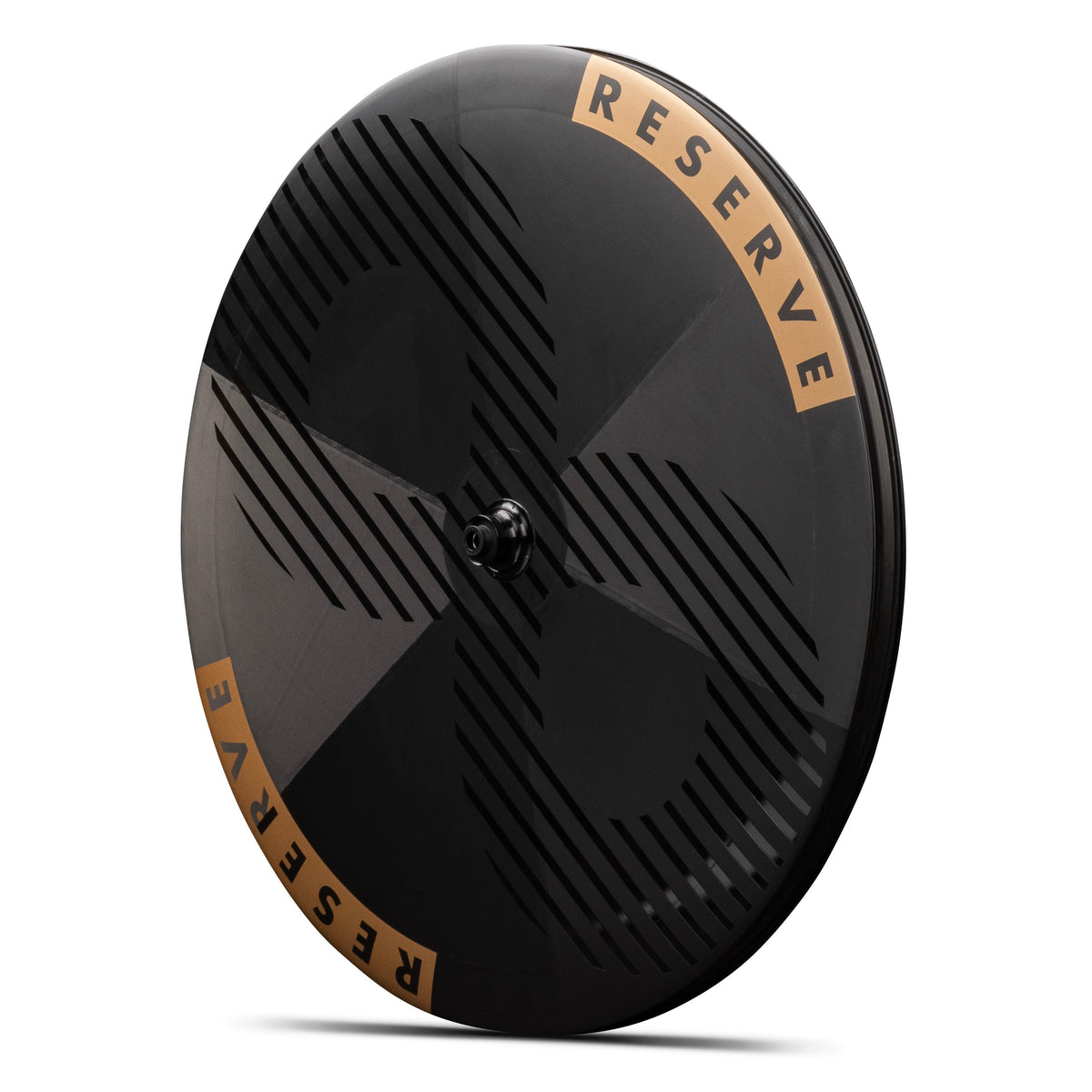 Rueda Delantera Carretera Reserve Infinity Disc Turbulent Aero Carbono Negro