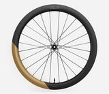 Oquo Hinterrad Gravel RP50LTD Shimano HG Metallic Golden Sand