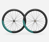 Oquo Laufradsatz Gravel RP50LTD Shimano HG Metallic Jade